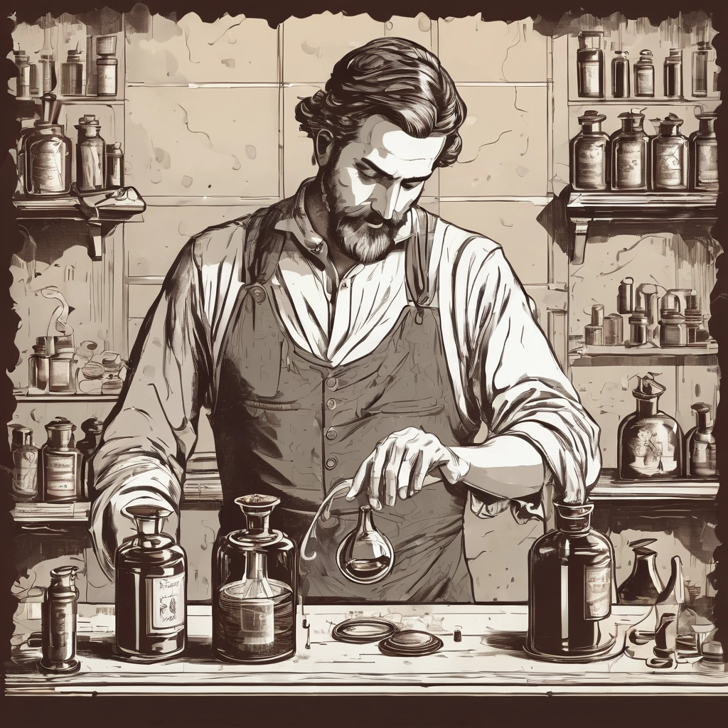 Perfumer At Work